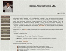 Tablet Screenshot of neerajagrawal.com